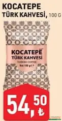 KOCATEPE TÜRK KAHVESİ 100 G fiyat ve kampanya bilgisi